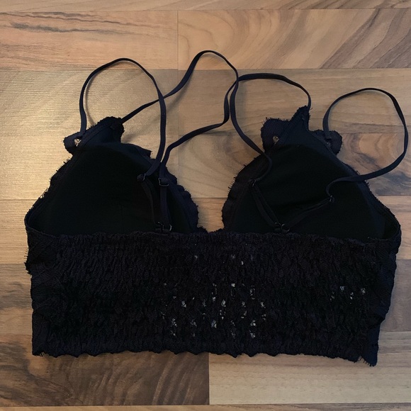 New Pink Peony Lacey Bralette - Picture 4 of 6